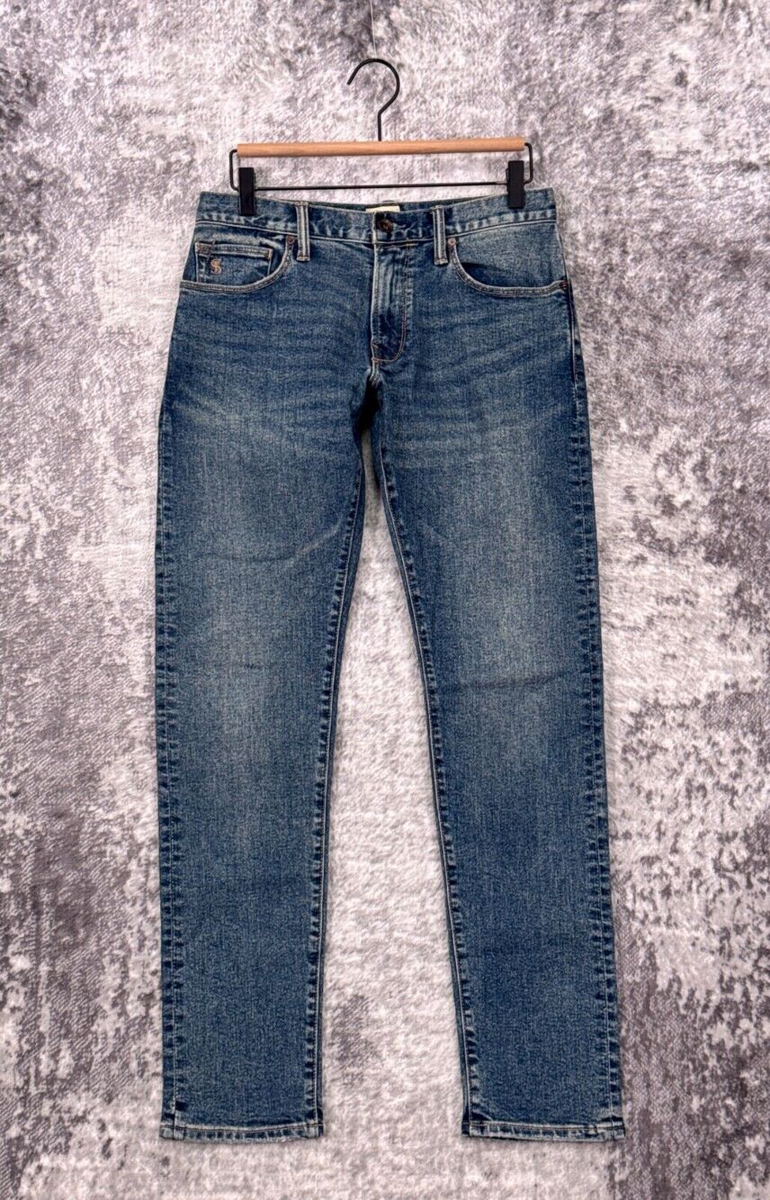 Todd Snyder Jeans 28 x 31 Mens Slim Fit Stretch 5 Pocket Medium Wash Denim
